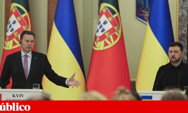 Guerra da Ucrânia/Portugal poderá integrar forças de paz na Ucrânia, diz Montenegro
