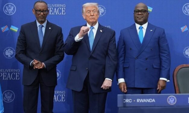 EUA/Tshisekedi e Kagame assinam acordo de paz em Washington