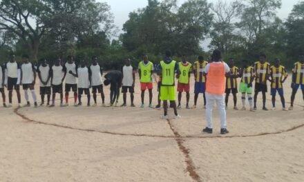 Regiões/Jovens da Tabanca de N’denden de Bissorã homenageiam  Idrisa Sané