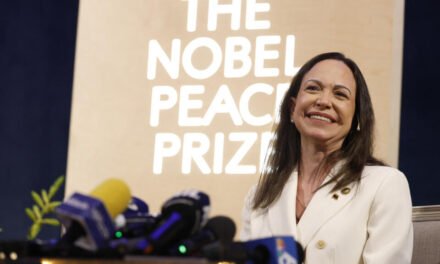 Venezuela/Trump vai receber Corina Machado e diz que seria “uma honra” se ela lhe desse o seu Nobel