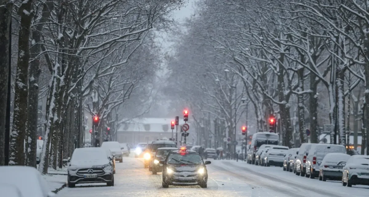 França/Neve e frio afectam Europa ocidental esta quarta-feira