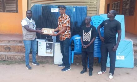 Regiões/FAO oferece materiais diversos à Cooperativa Agropecuária de Jovens Quadros de Canchungo