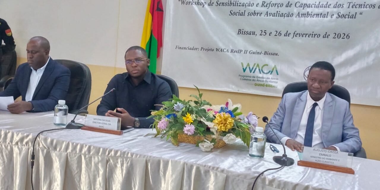 Ambiente/Ministro António Idrissa Embaló enaltece  papel estratégico de AAAC na avaliação credível de impactos ambientais no país