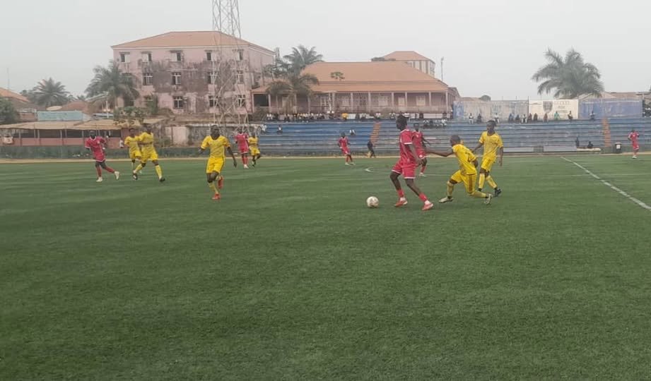 SB Benfica vence Arados de Nhacra por 1-0 num jogo a contar para a segunda jornada da Primeira Liga de futebol guineense