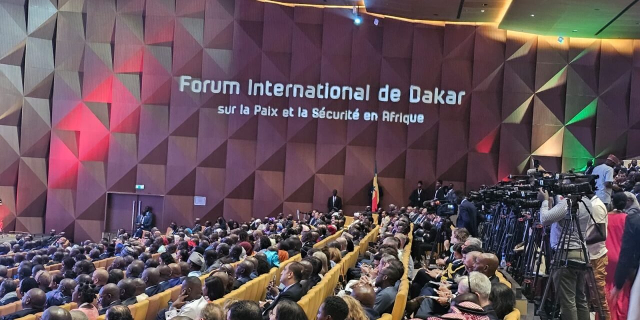 Senegal/Dacar acolhe 10º Fórum sobre Paz e Segurança de 20 a 21 de Abril