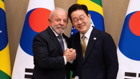 Brasil/Lula fecha vários acordos na Coreia do Sul e discute retomada de negociações sobre acordo com Mercosul