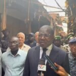 Primeiro-ministro de Transição visita mercado de Bandim após incêndio de domingo