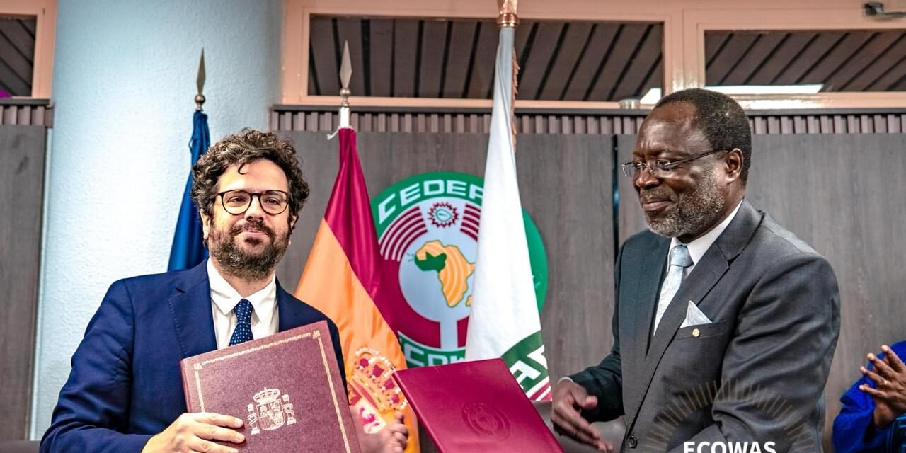 CEDEAO e Espanha formalizam parceria de 60 milhões de euros para reforçar a resiliência, inclusão e integração regional em África Ocidental