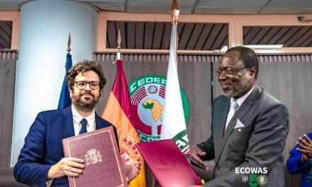 CEDEAO e Espanha formalizam parceria de 60 milhões de euros para reforçar a resiliência, inclusão e integração regional em África Ocidental