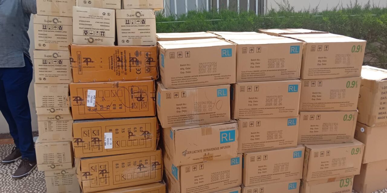 Ministro Quinhin Nantote considera doação do futebolista Roger Fernandes uma mais-valia para as vítimas de incêndio de Bafatá