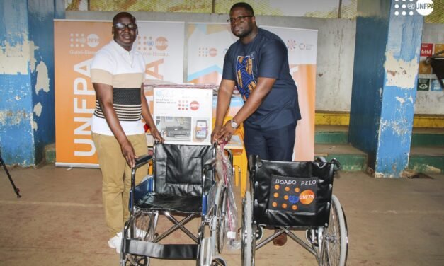 UNFPA doa equipamentos à organização  das Pessoas com Deficiência para reforço das suas capacidades  