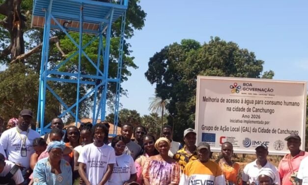 Regiões/Moradores de três bairros de Canchungo beneficiam de  furos de água