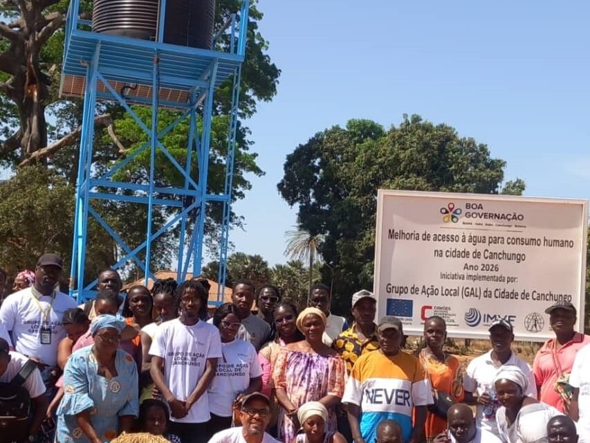 Regiões/Moradores de três bairros de Canchungo beneficiam de  furos de água