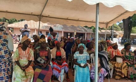 Regiões/Mulheres  comerciantes de zonas fronteiriças recebem Bilhete de Identidade(BI) biométrico da CEDEAO em São Domingos