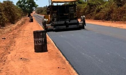 Obras da Estrada Quinhamel/Biombo continuam evoluir de forma progressiva