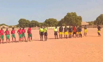 Regiões/Ingoré e Mansabá empatam dois a dois no jogo da 2ªJornada do Campeonato da segunda divisão