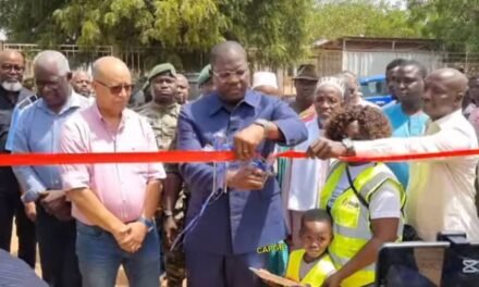 Primeiro-ministro inaugura depósito de água no bairro de Antula em Bissau
