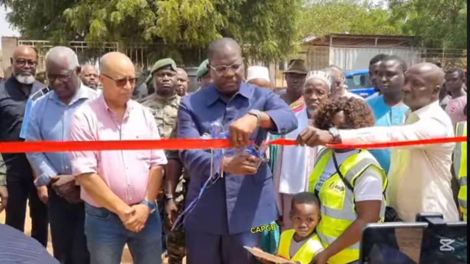 Primeiro-ministro inaugura depósito de água no bairro de Antula em Bissau