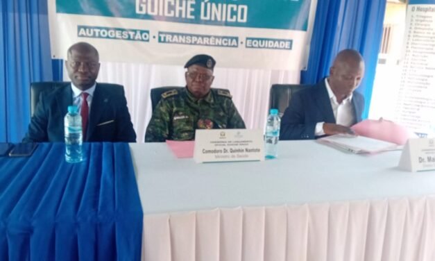 Saúde Pública/Ministro Quinhim Nantote diz  que criação de Guiché Único no HNSM garantirá melhor controle e gestão das receitas