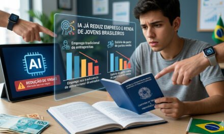 Brasil/Inteligência artificial já reduz emprego de jovens e ameaça a formação dos profissionais do futuro