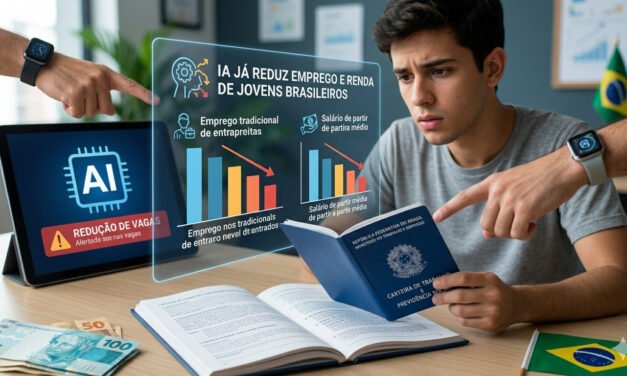 Brasil/Inteligência artificial já reduz emprego de jovens e ameaça a formação dos profissionais do futuro
