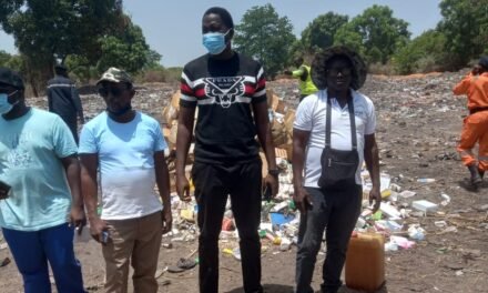 Regiões/Inspeção Regional de Saúde de Gabu incinera dois mil quilogramas de medicamentos fora do prazo