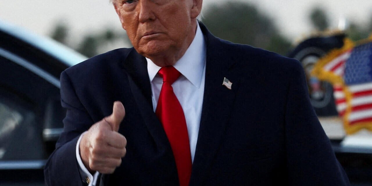 Médio Oriente/ Presidente Donald Trump anuncia bloqueio do estreito de Ormuz