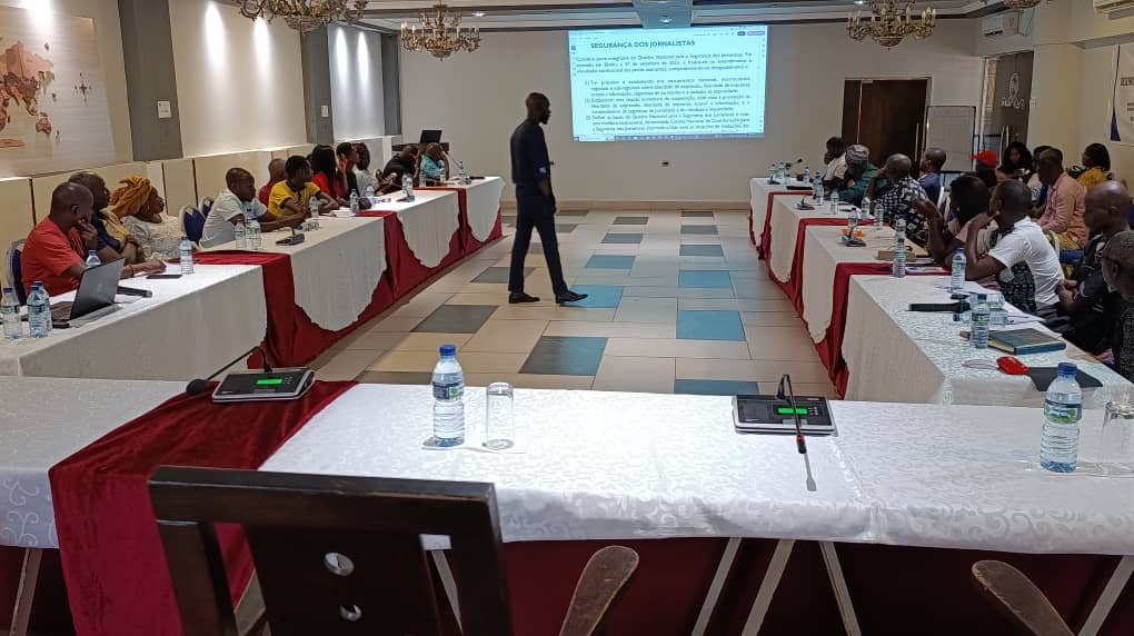 Presidente do SINJOTECS diz que a segurança dos jornalista se deteriorou na  Guiné-Bissau nos últimos anos