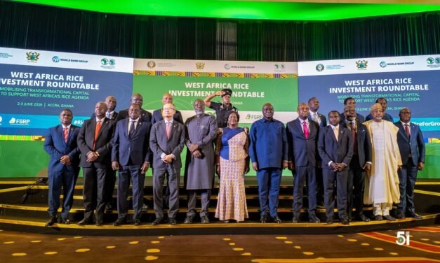 Agricultura/CEDEAO mobiliza parceiros internacionais para acelerar autosuficiência em arroz na África Ocidental até 2035