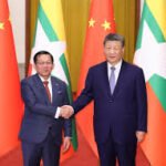 China/Presidente XI Jinping perspectiva  com homólogo de Mianmar o   fortalecimento da cooperação bilateral