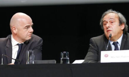 França/Às vésperas da Copa do Mundo, Platini processa Infantino, presidente da FIFA, por calúnia
