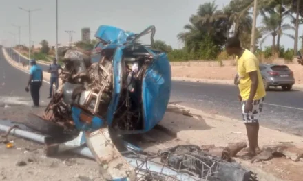 Guiné-Bissau regista 80 mortes em 519 acidentes de viação durante primeiro semestre deste ano