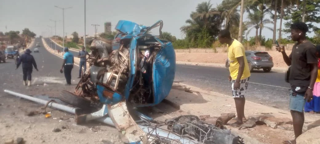 Guiné-Bissau regista 80 mortes em 519 acidentes de viação durante primeiro semestre deste ano