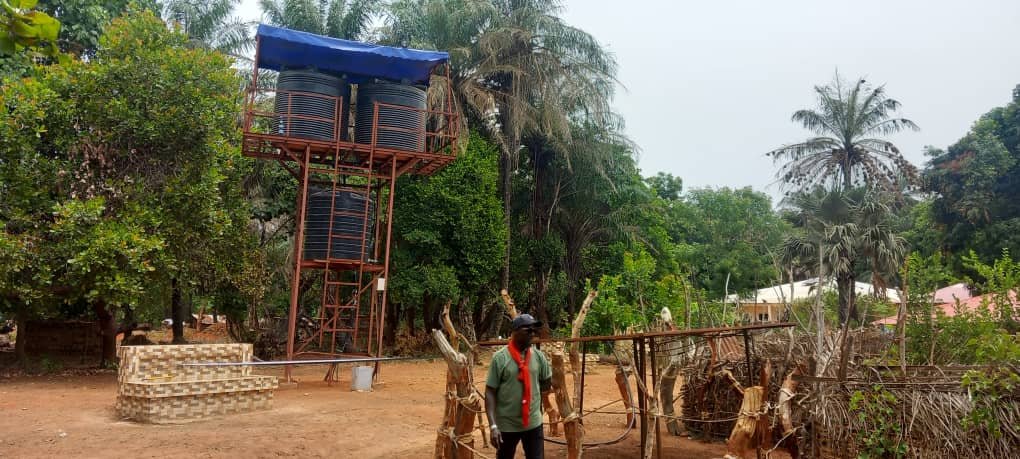 Regiões/Administrador do Sector de Canchungo inaugura  furo de água potável e quatro reservatórios na tabanca de Catidgi