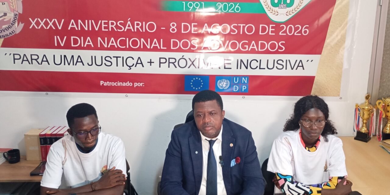 Ordem dos Advogados assinala 35.º aniversário com debate sobre o estado da justiça na Guiné-Bissau