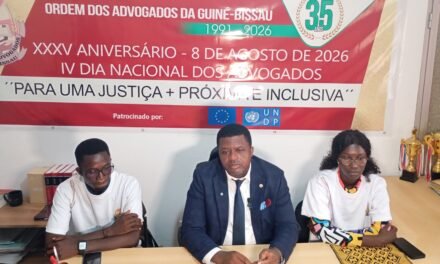 Ordem dos Advogados assinala 35.º aniversário com debate sobre o estado da justiça na Guiné-Bissau