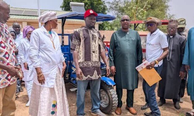 Gâmbia/Hon. Minister Dr. Demba Sabally Hands Over Tricycles to Boost Dairy Value Chain