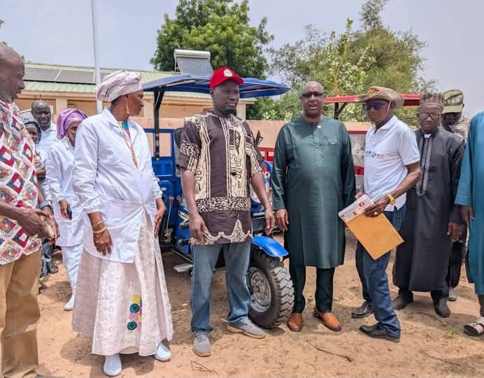 Gâmbia/Hon. Minister Dr. Demba Sabally Hands Over Tricycles to Boost Dairy Value Chain