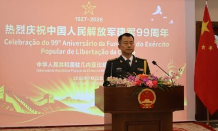 China/Embaixada em Bissau assinala  99º aniversário da fundação do Exército Popular de Libertação
