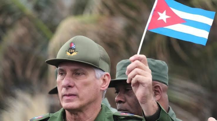 Cuba/Presidente  acusa os Estados Unidos de tentarem ‘se apropriar’ da ilha