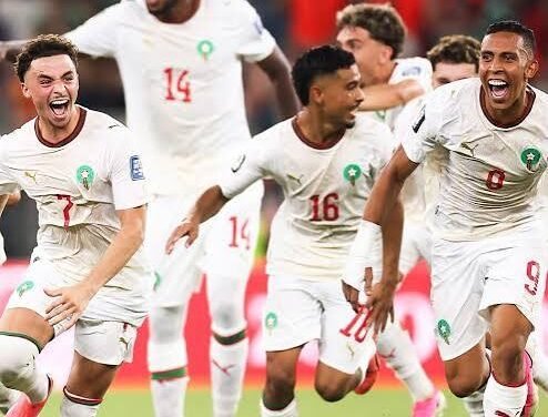 Mundial-2026/Marrocos-única seleção africana nos quartos de final da competição