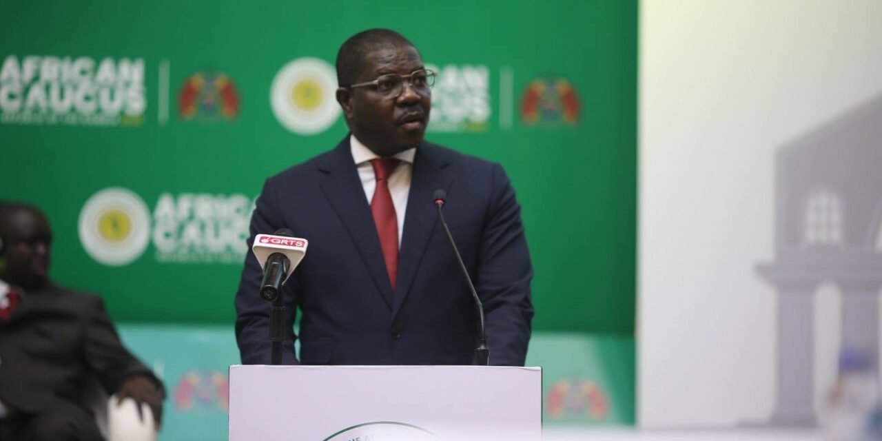 Gâmbia/Primeiro-Ministro guineense afirma que o continente africano atravessa um “momento decisivo” face a um panorama internacional de restrições financeiras