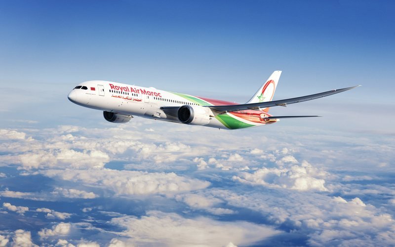 Marrocos/ Royal Air Marrocos adiciona 1.8 milhão de assentos para voos para África