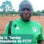 Antigo jogador do Tigres de São Domingos, Nicolas Jackson oferece equipamentos desportivos ao clube nortenho