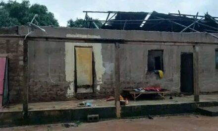 Regiões/Tempestade  destruiu  sete casas em Bigene