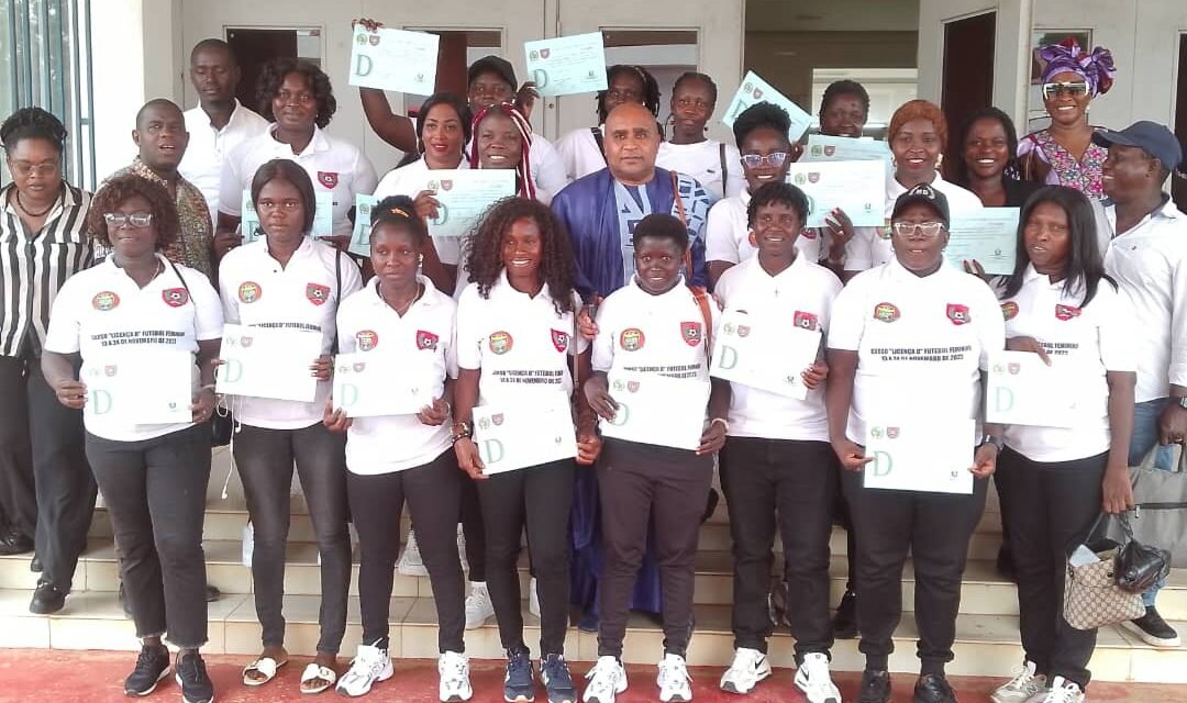 Presidente da FFGB admite possibilidades de mulheres treinarem equipas femininas na próxima época desportiva