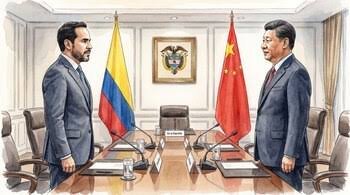 China/ Xi parabeniza De la Espriella pela eleição como presidente da Colômbia