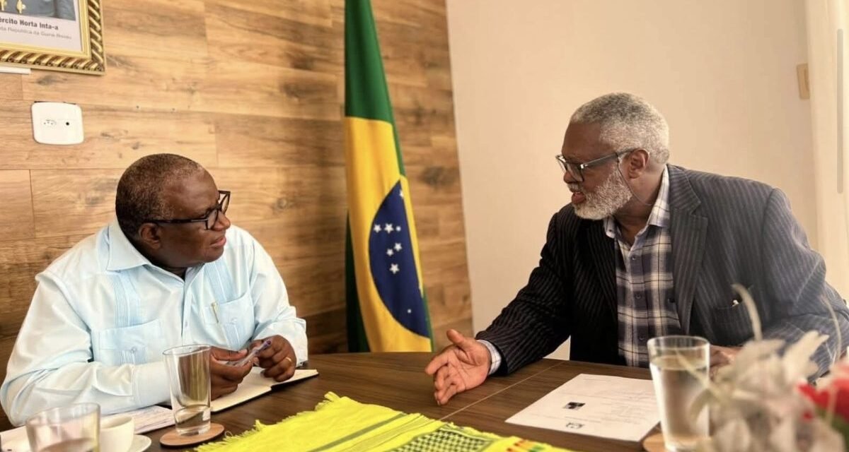Embaixador da Guiné-Bissau no Brasil enaltece papel do especialista em saúde pública Augusto Paulo Silva no desenvolvimento do país