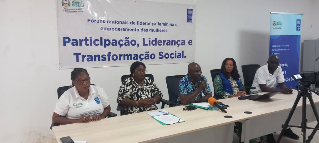 Regiões/ Ministério da Mulher em colaboração com PNUD promovem Fórum Regional de Cacheu sobre  liderança feminina