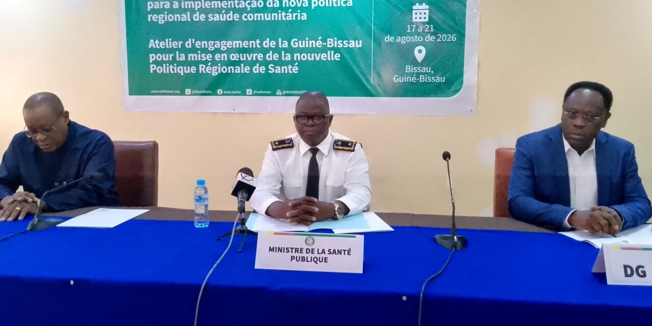OOAS lança em Bissau Nova Política Regional de Saúde Comunitária